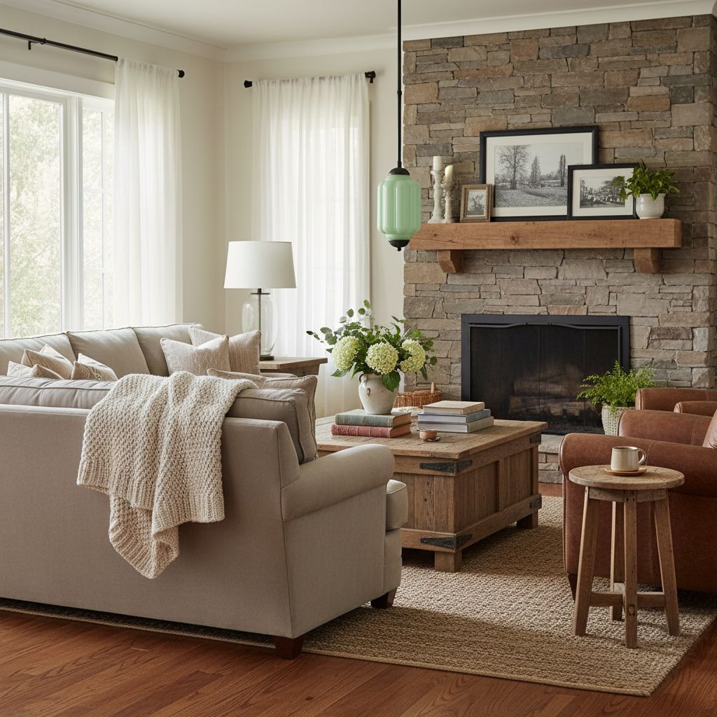 Eloise Vintage Glass Chandelier - Milk Glass Home Accent