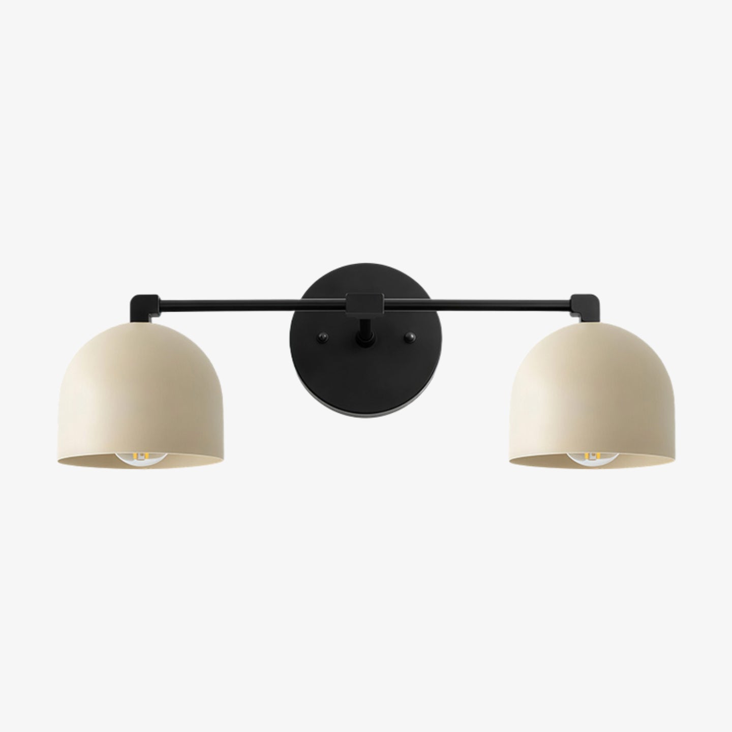 Metio Dome Mid-Century Deep Ball Vanity Lamp - Brass Wall Sconce