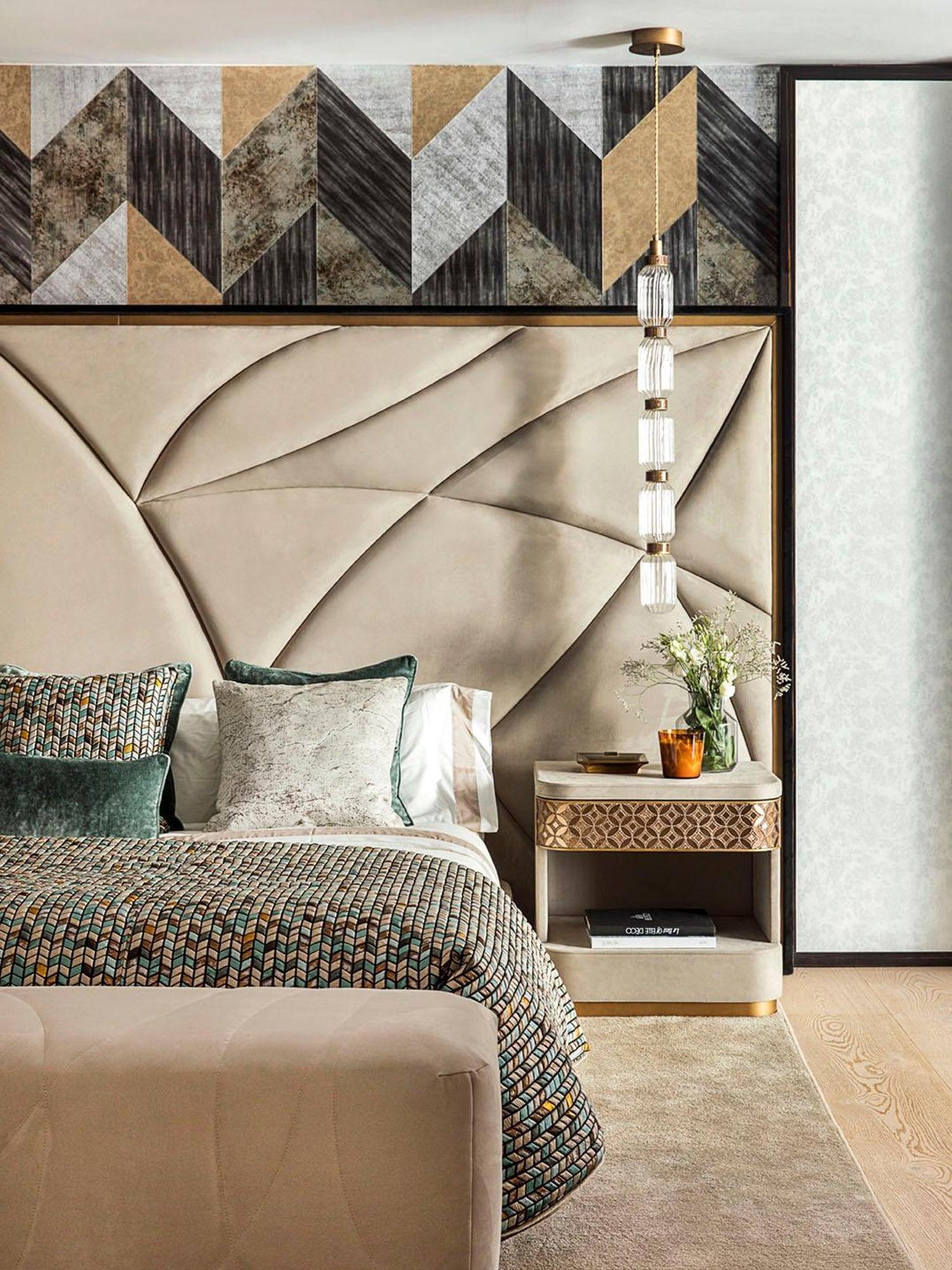 Sleek Hanging Light - Iron Metal Glass Gold Clear Hardwired Atmosphere