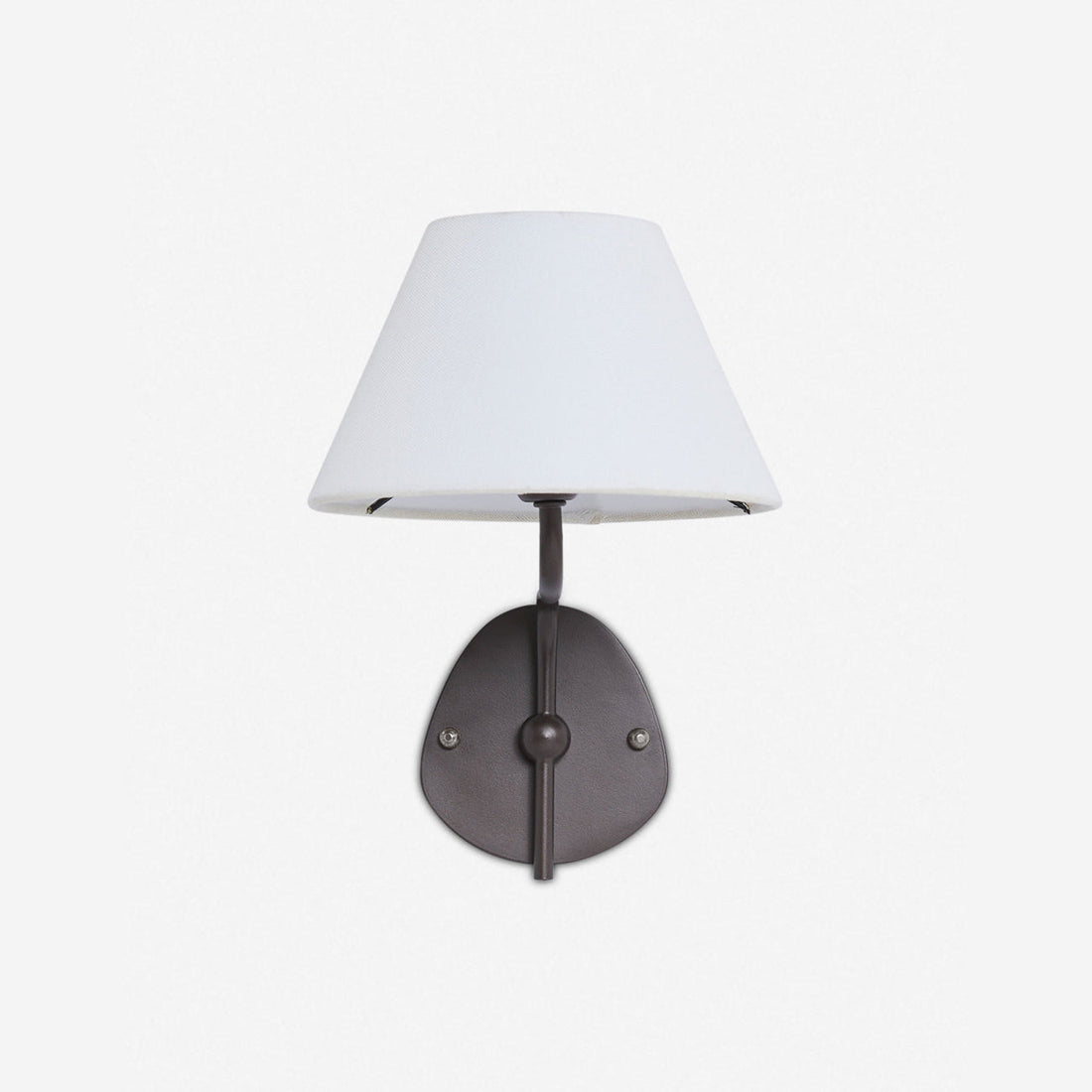 Kulo Fabric Wall Light-Modern Double Arm Linen Wall Sconce for Living Room