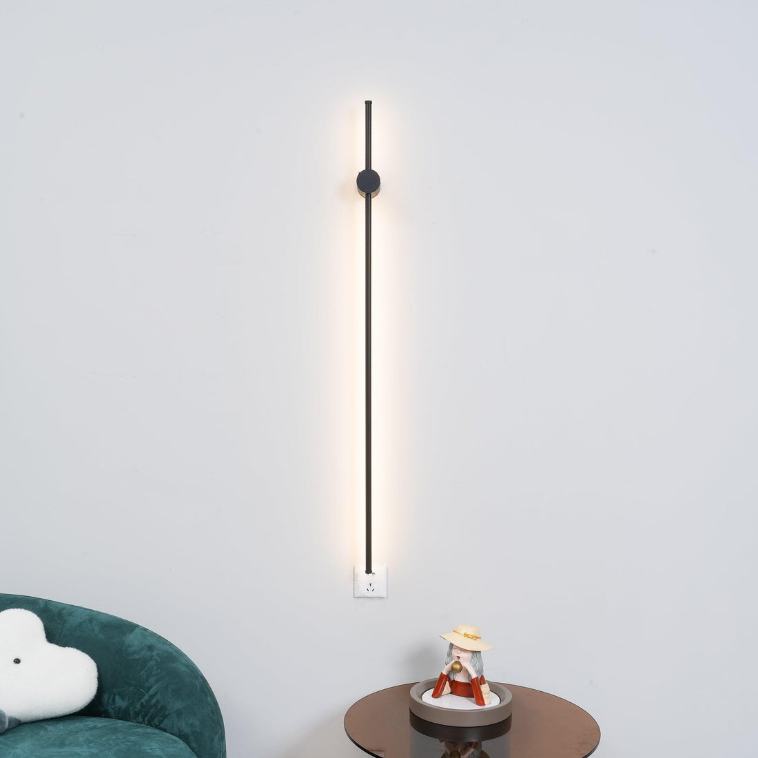 Applique murale LED linéaire Tube – Design minimaliste et moderne