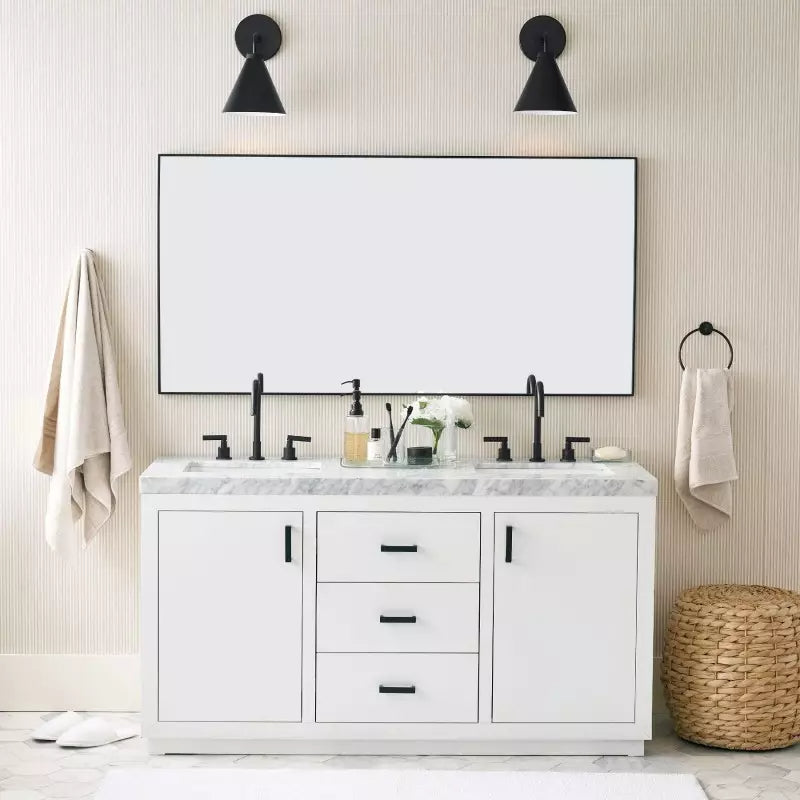 Retro Inspired Metal Cone Wall Light in Matte Black