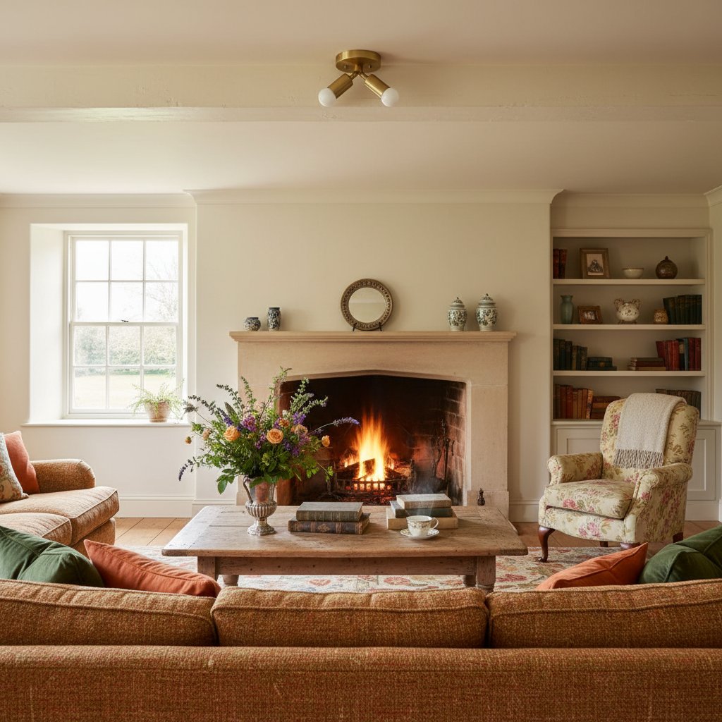 Mobilux Line Modern Brass Flush Mount - Minimalist Gold Ceiling Light for Bedroom