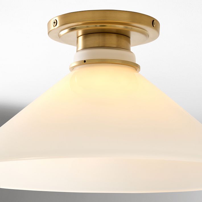 Aurenza Flush Mount – Farmhouse Ceiling Light with Simple Elegant Design