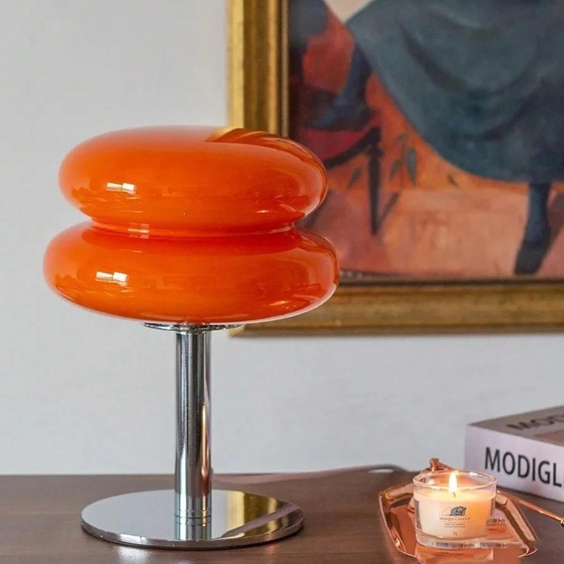 Lollipop Table Lamp Retro Bauhaus Style – Double Layer Bedroom Light