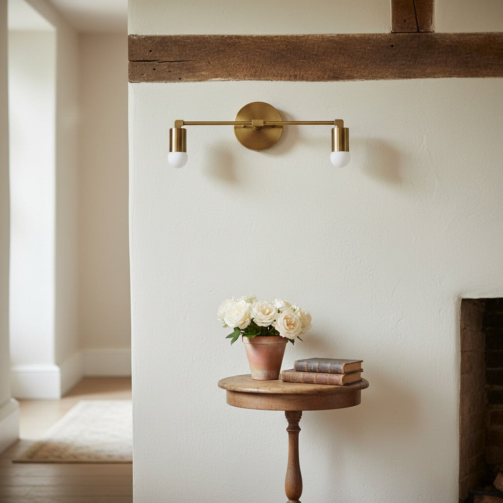 Mobilux Line industrial Bathroom Vanity Light - Minimalist Wall Sconce - Elegant Fixture