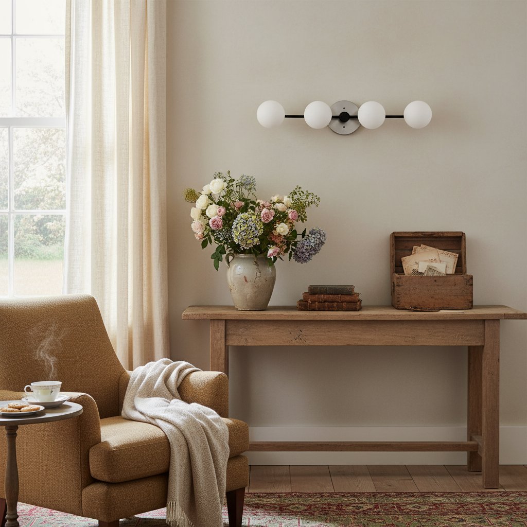 Glorica Glass Long Vanity Light - Modern Minimalist Wall Sconce Design