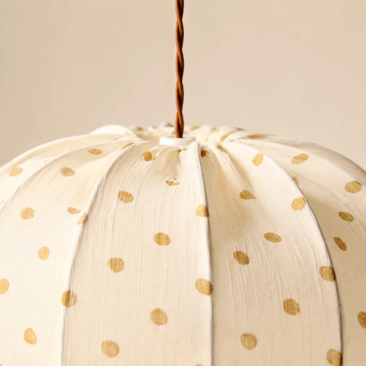 Polka dot pendant view 7