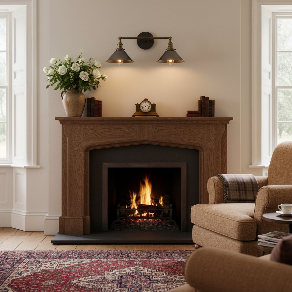 Conique Metal Industrial Wall Sconce with Dual Cone Shades - Vintage Metal Finish