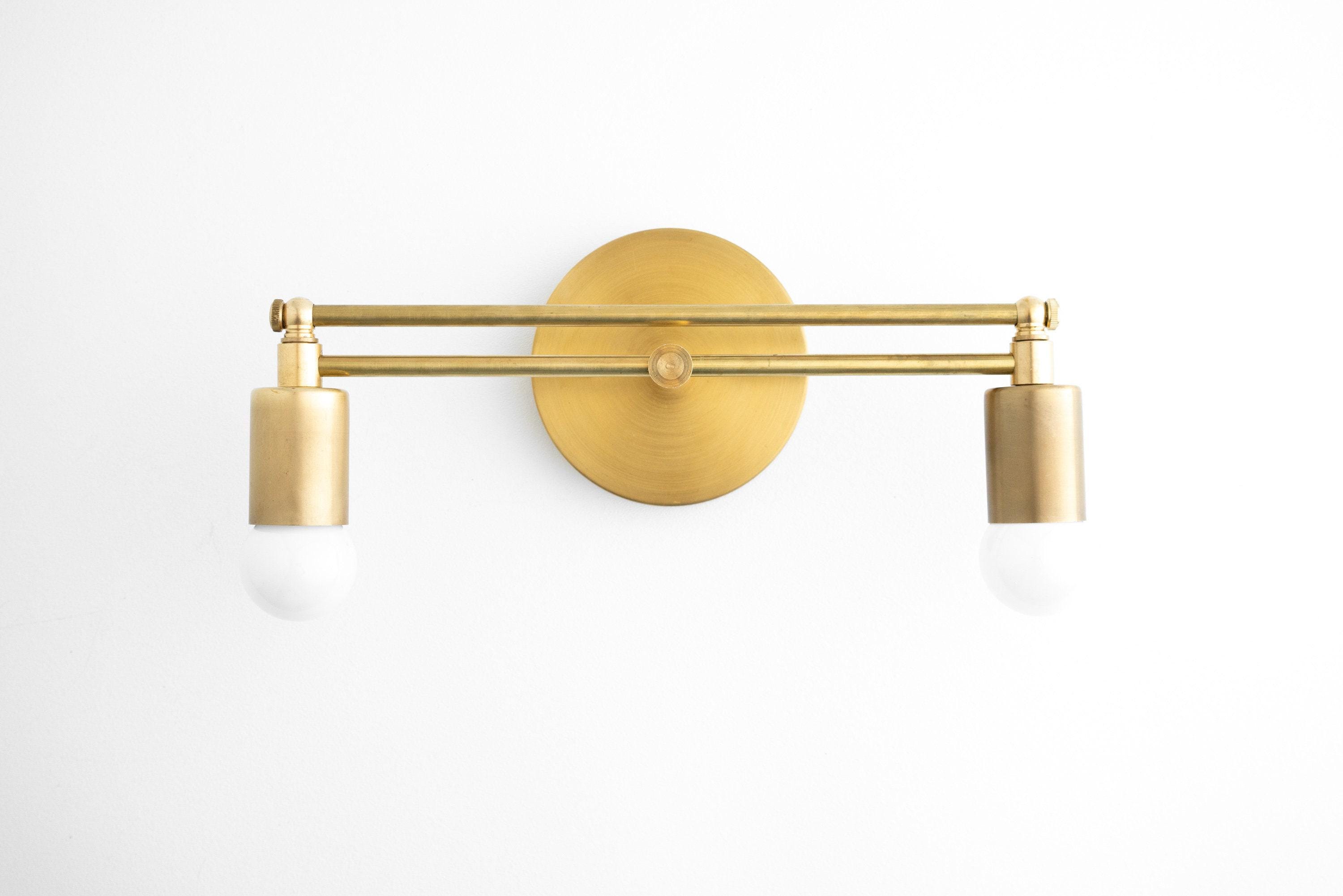 Mobilux Line Modern Vanity Light - Bathroom Wall Fixture in Art Deco Style