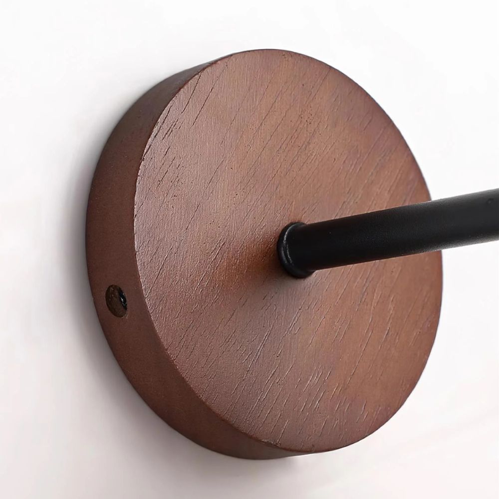 Travertine Wall Lamp - Natural Conical Sconce for Modern Interiors