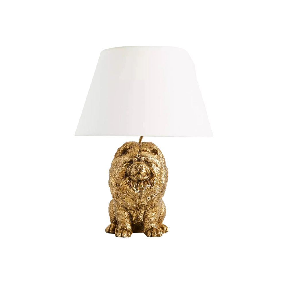 Pawdia Fabric Decorative Table Lamp - Animal Sculpture Bedside Lamp