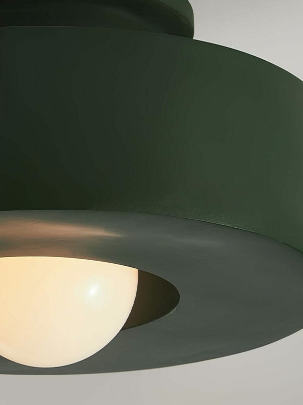 Sophisticated Resin Ceiling Hanging Lamp - Red Green Black