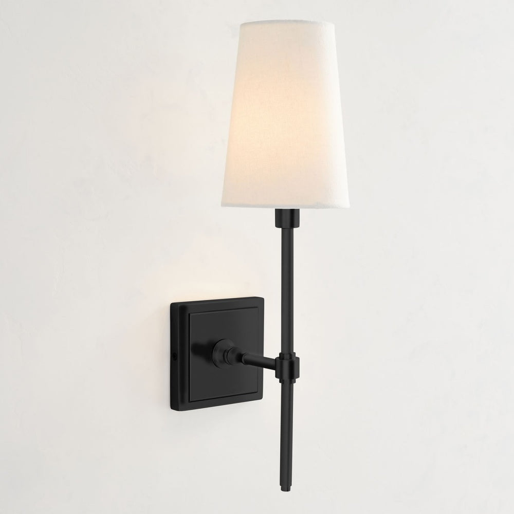 Derlina Multi-Head Wall Lamp - Retro Metal Linen Sconce for Bedroom