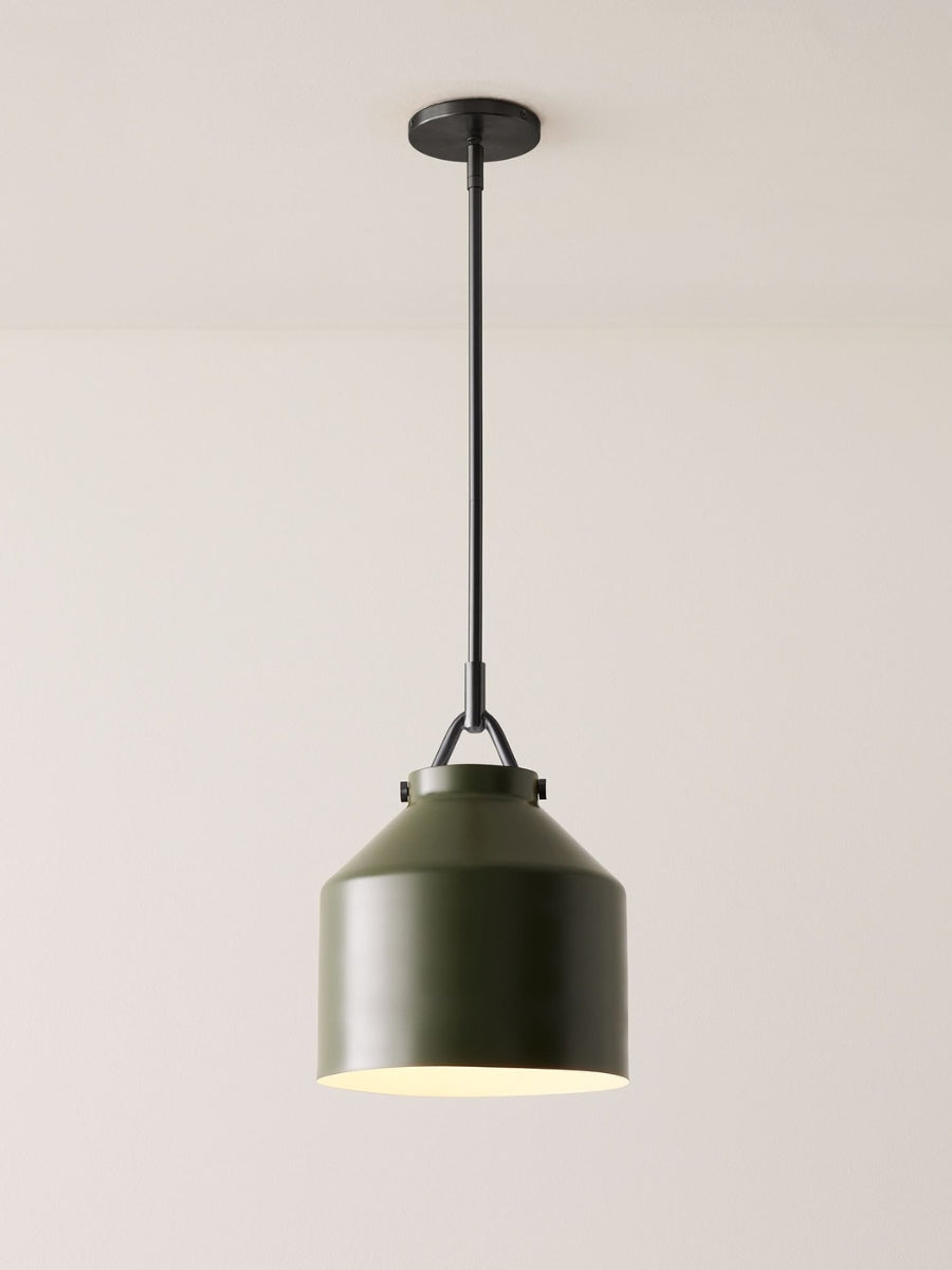 Suspension minimaliste en métal Morandi : un charme doux et subtil