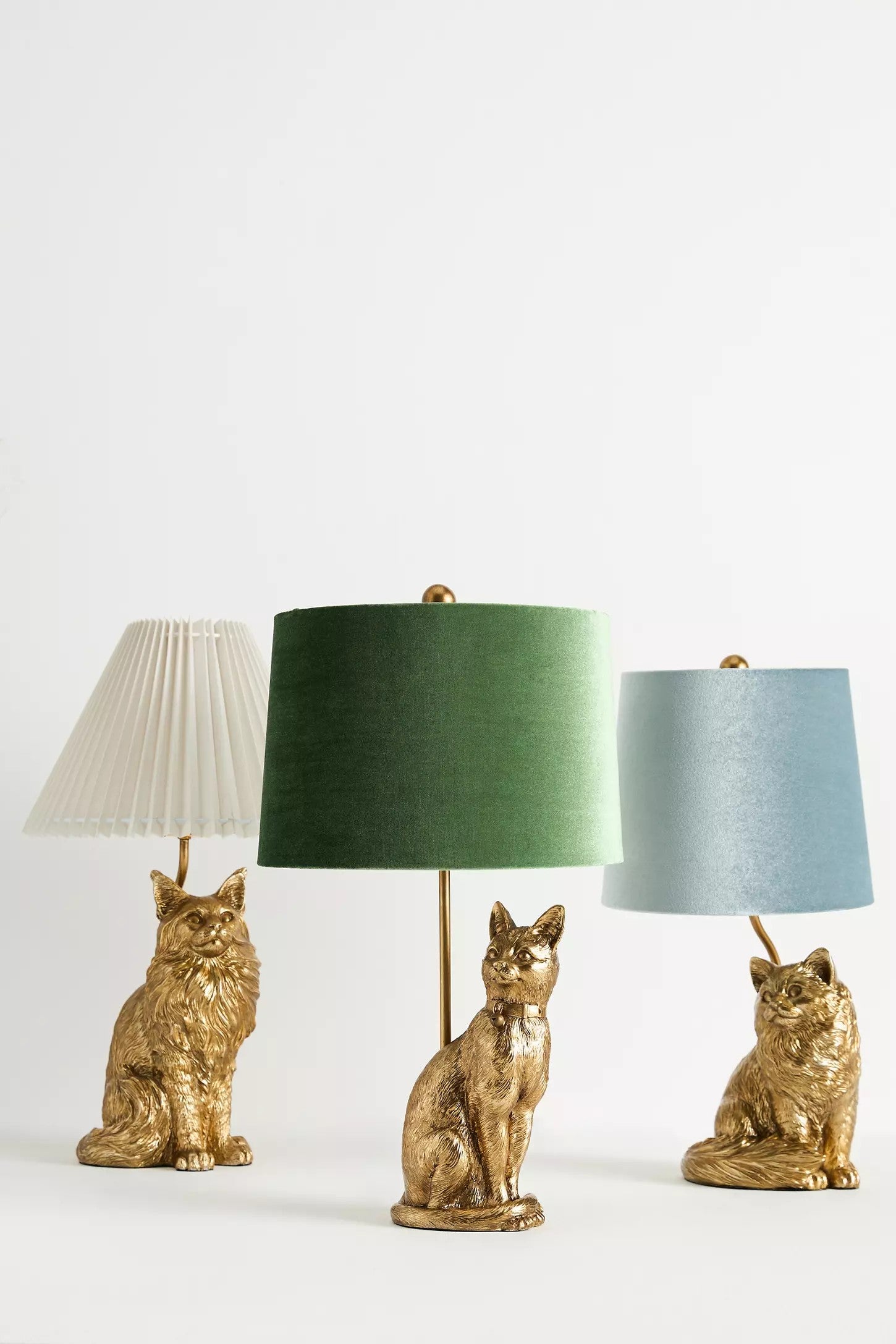 Pawdia Fabric Decorative Table Lamp - Animal Sculpture Bedside Lamp