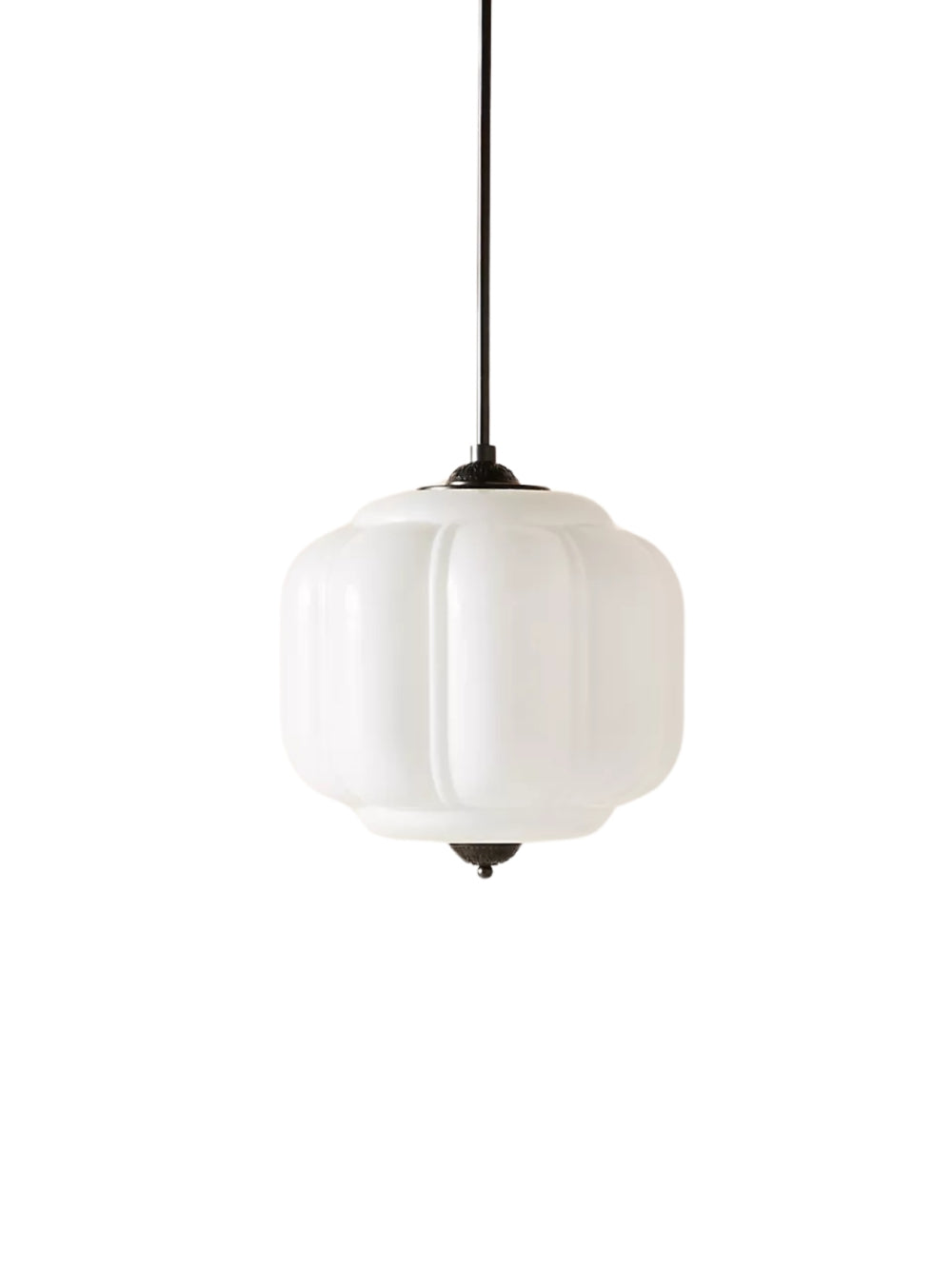 Milk Glass Shade American Vintage Chandelier Elegant Ceiling Light