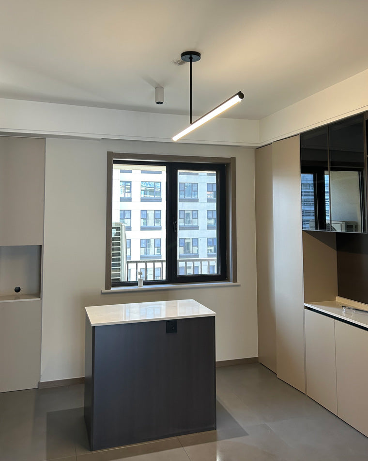 Decorative LED Ceiling Pendant Lamp Modern Minimalist Asymmetrical Design