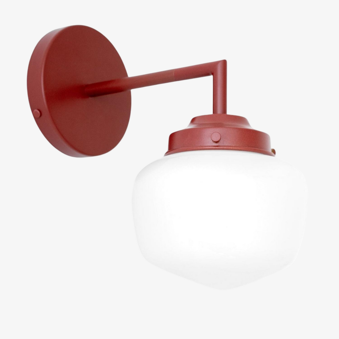 Opalume Glass Vanity Light - Vintage Inspired Bathroom Wall Lighting