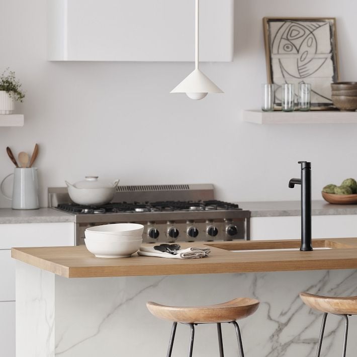 Brivana Adjustable Pendant – Cone Shade Light for Kitchen or Dining