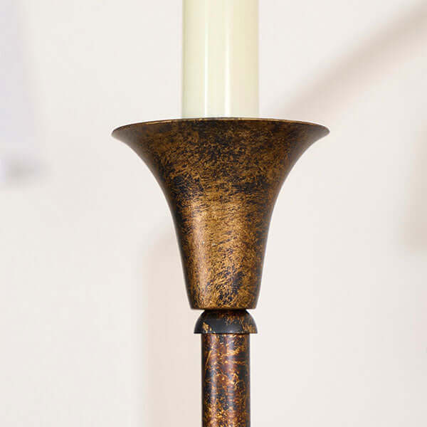 Piaf Grande Modern Industrial Metal Chandelier