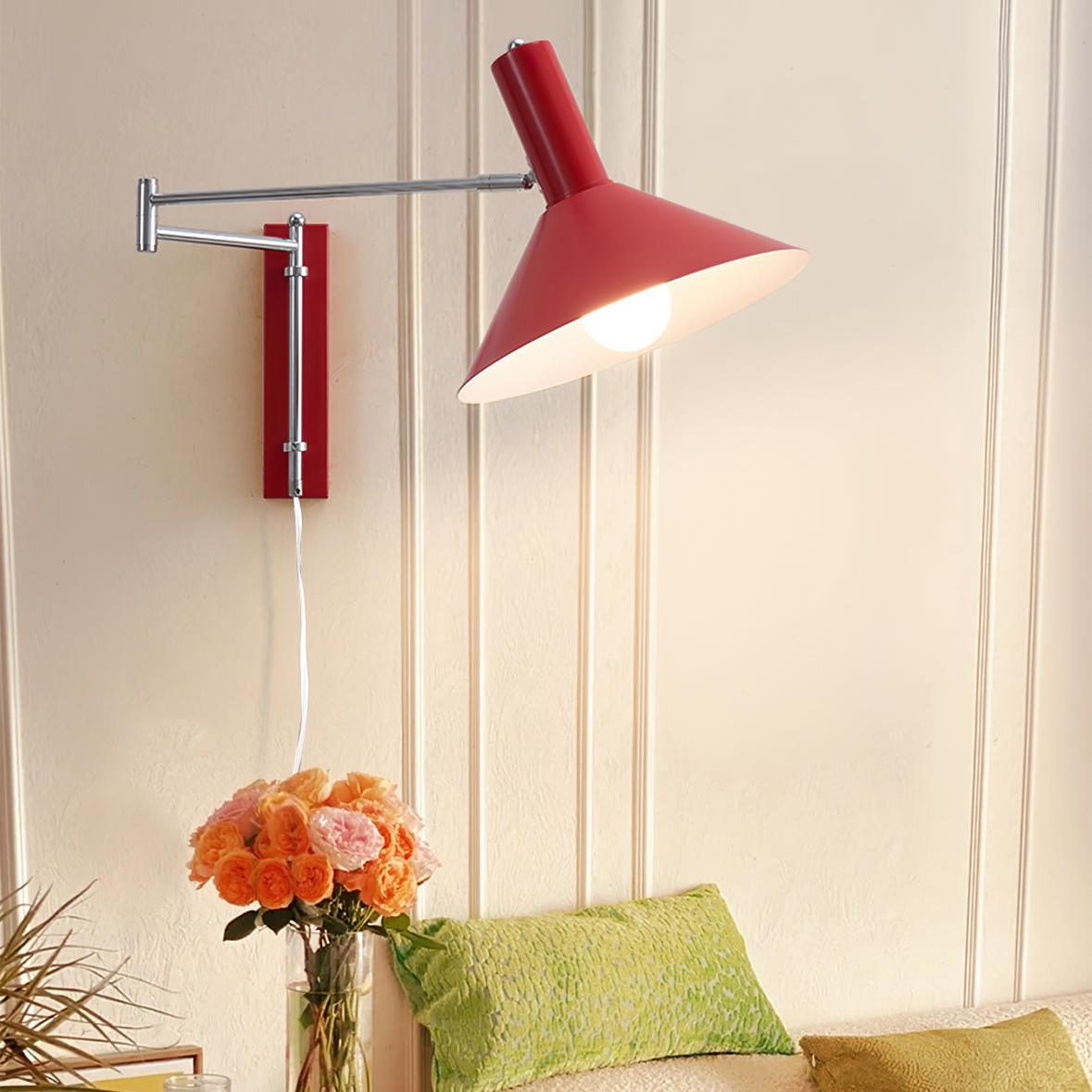 Stylish Anvia Plug In Wall Sconce