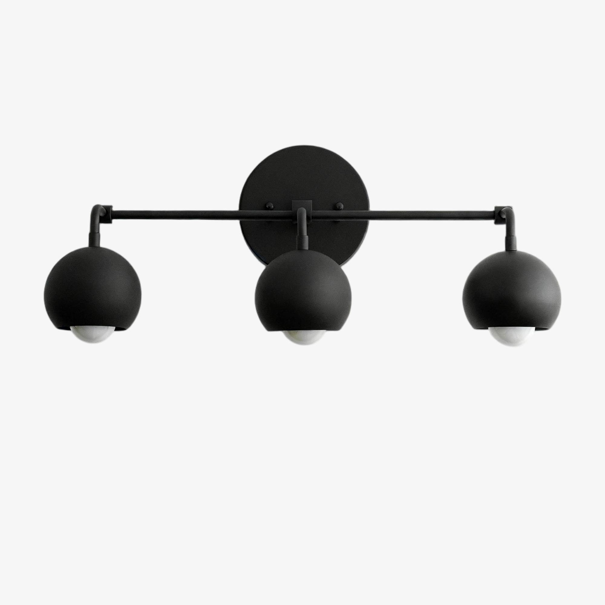 Metio Dome Decorative Vanity Light - Classic Orb Shade Bathroom Wall Lamp