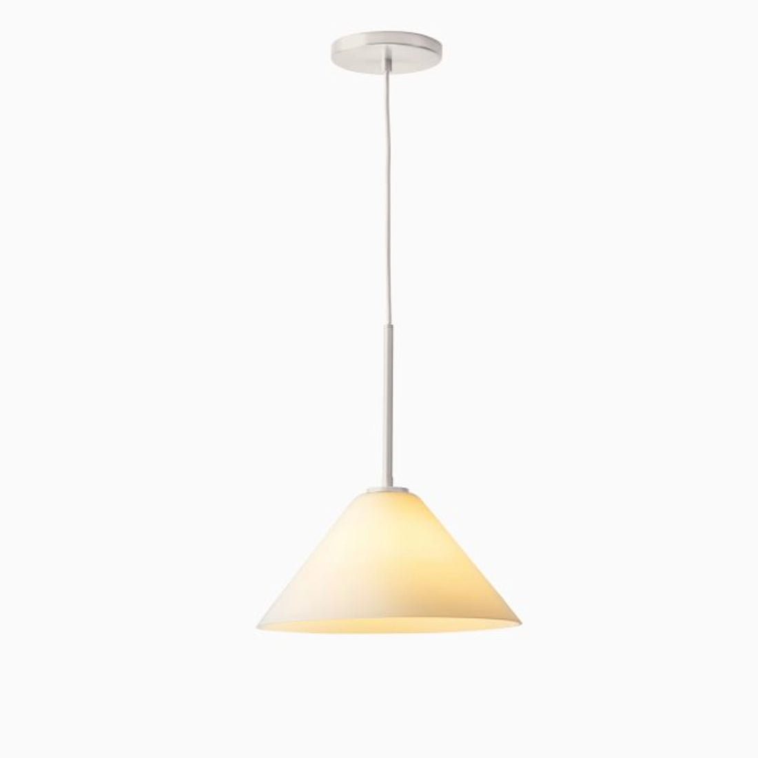 Suspension conique en verre Conica – Luminaire de style moderne pour toutes les pièces