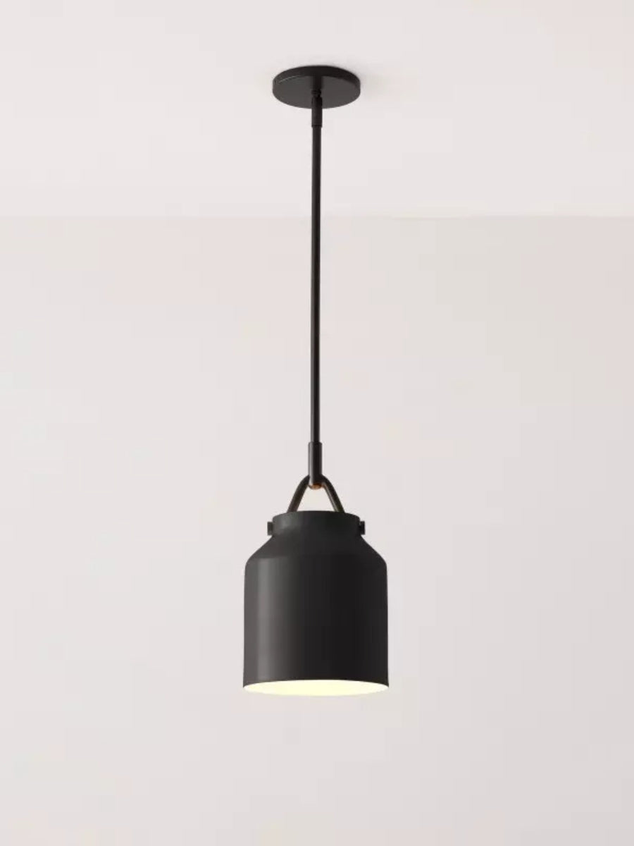 Suspension minimaliste en métal Morandi : un charme doux et subtil