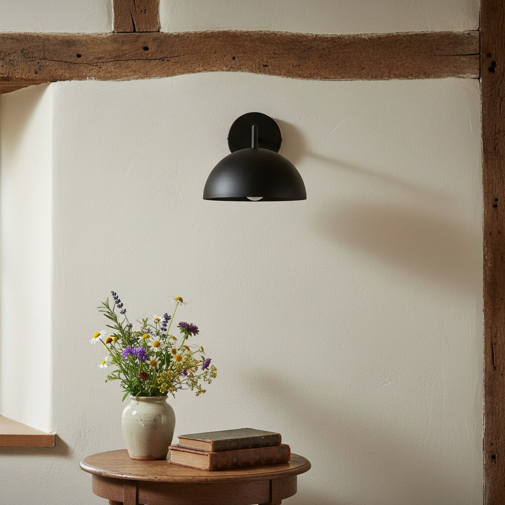 Metio Dome Minimalist Dome Sconce - Stylish Colorful Wall Light