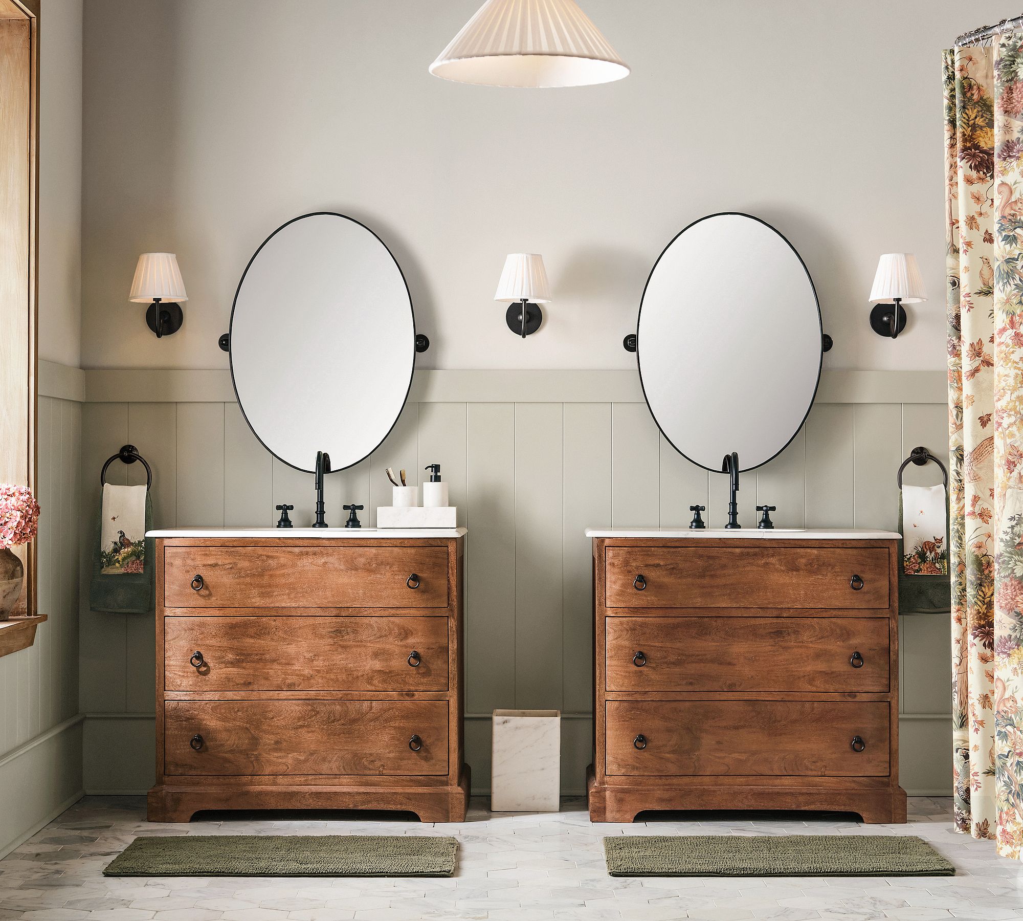 Luvora Fabric Pleated Ceiling Light - Modern Flush Mount for Bedroom