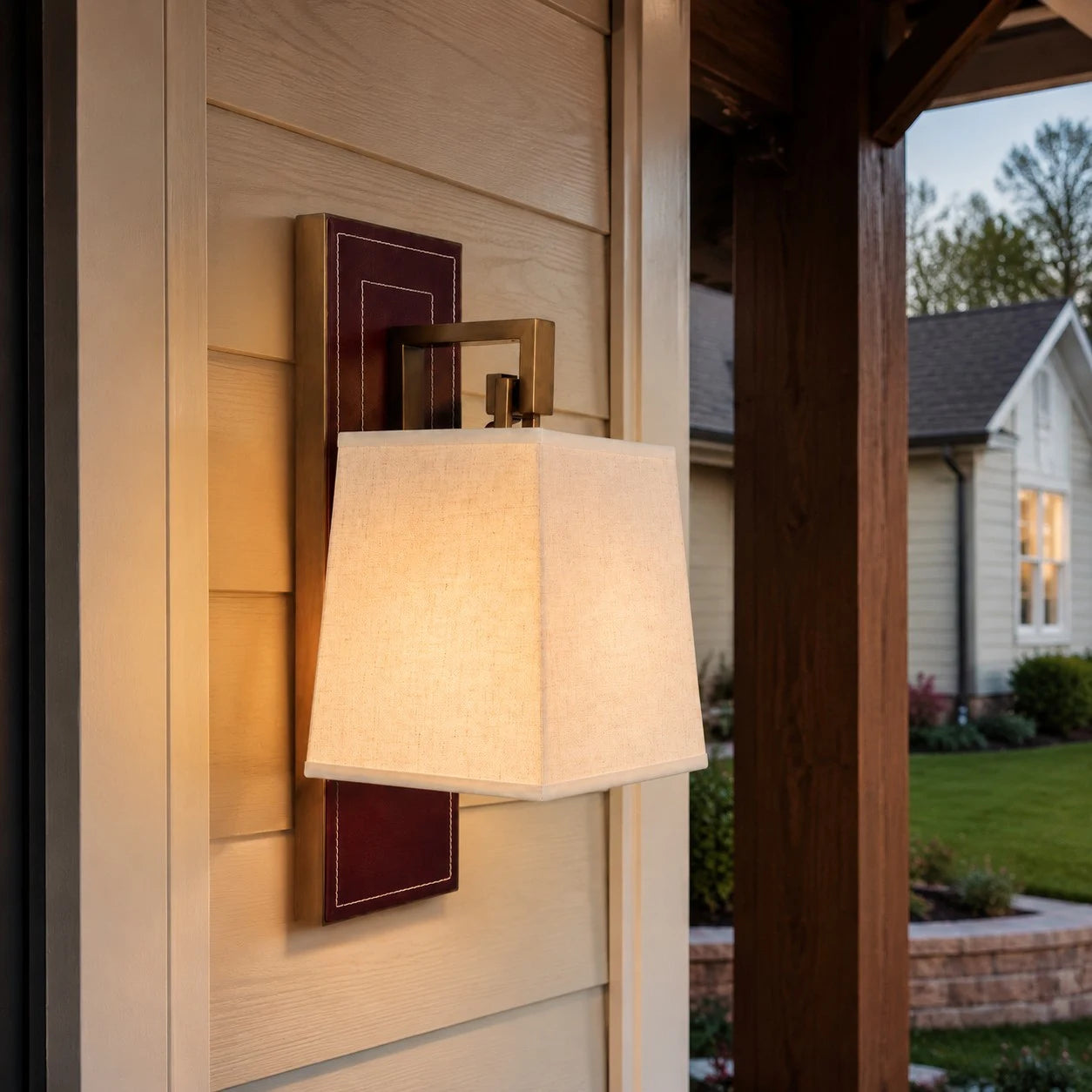 scene - covered porch