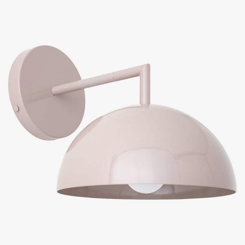 Metio Dome Minimalist Dome Sconce - Stylish Colorful Wall Light