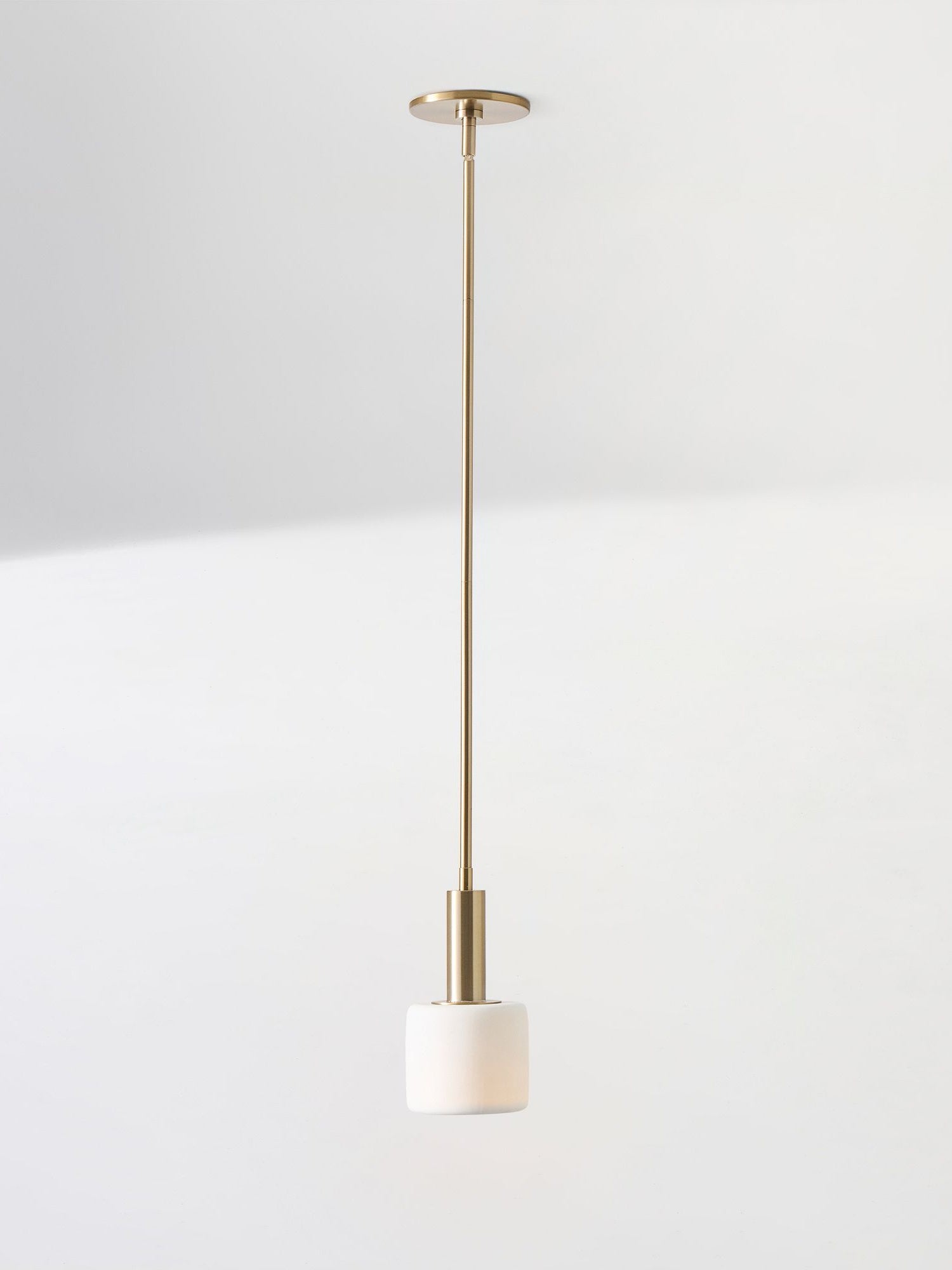 Chic Porcelain Pendant Light in Modern Style
