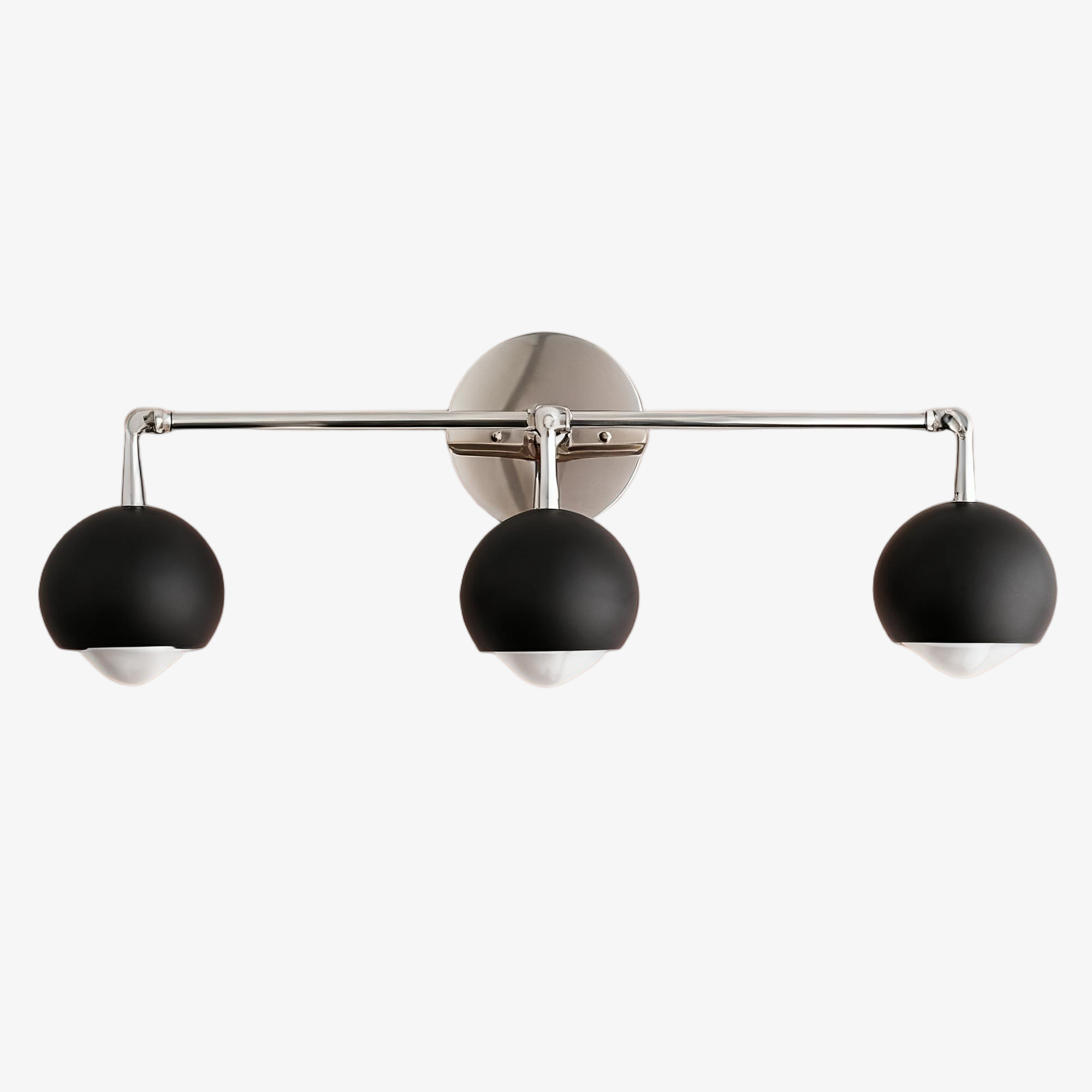 Metio Dome Decorative Vanity Light - Classic Orb Shade Bathroom Wall Lamp