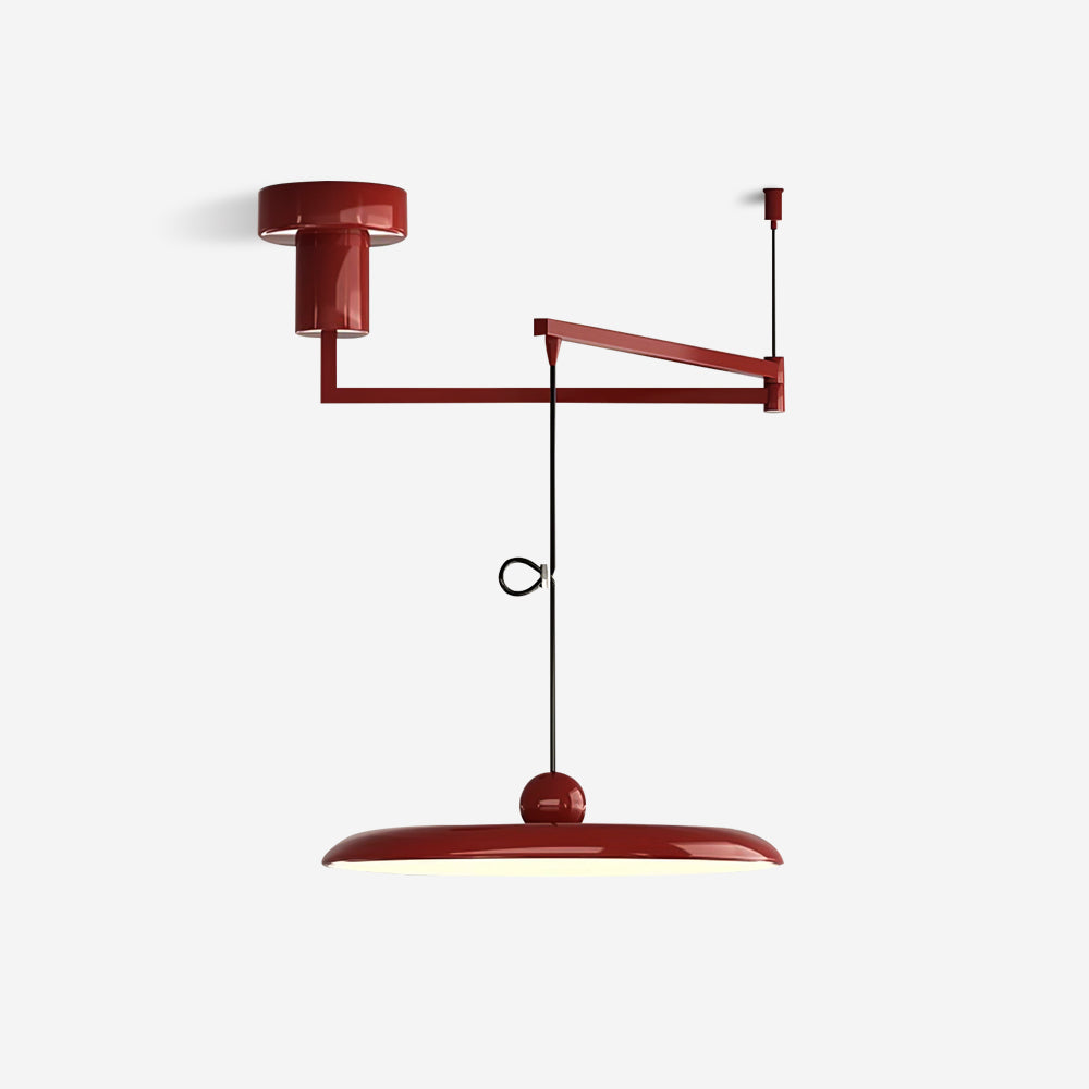 Adjustable Articulated Arm Metal Pendant Light
