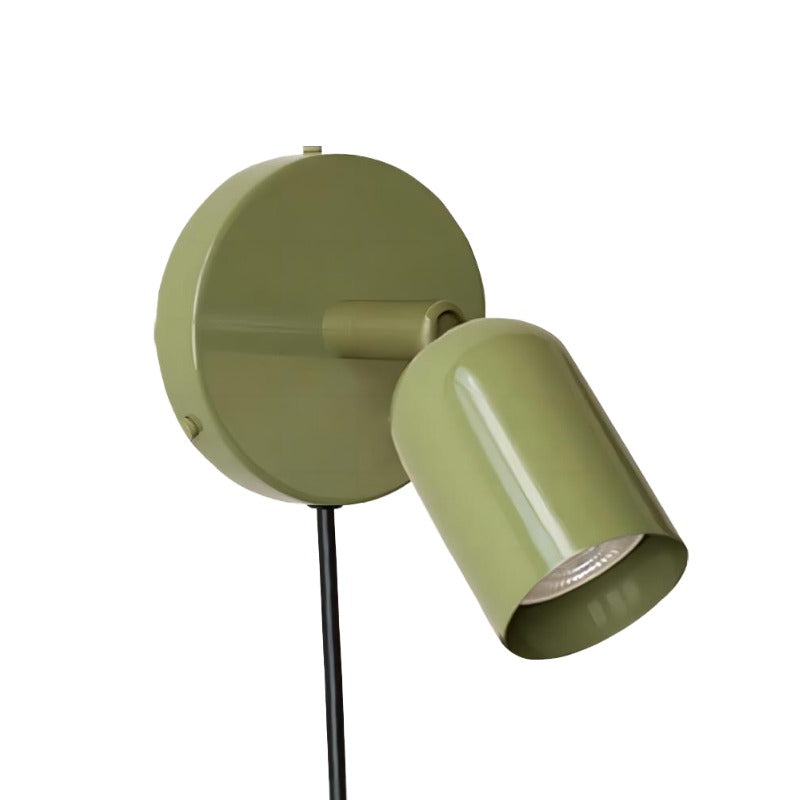 Cream Style Rotatable Wall Lamp – Nordic Design for Modern Living Rooms