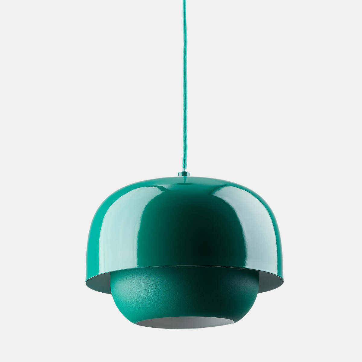 Clinco Retro-Modern Metal Pendant - Dual Shade Dome Light