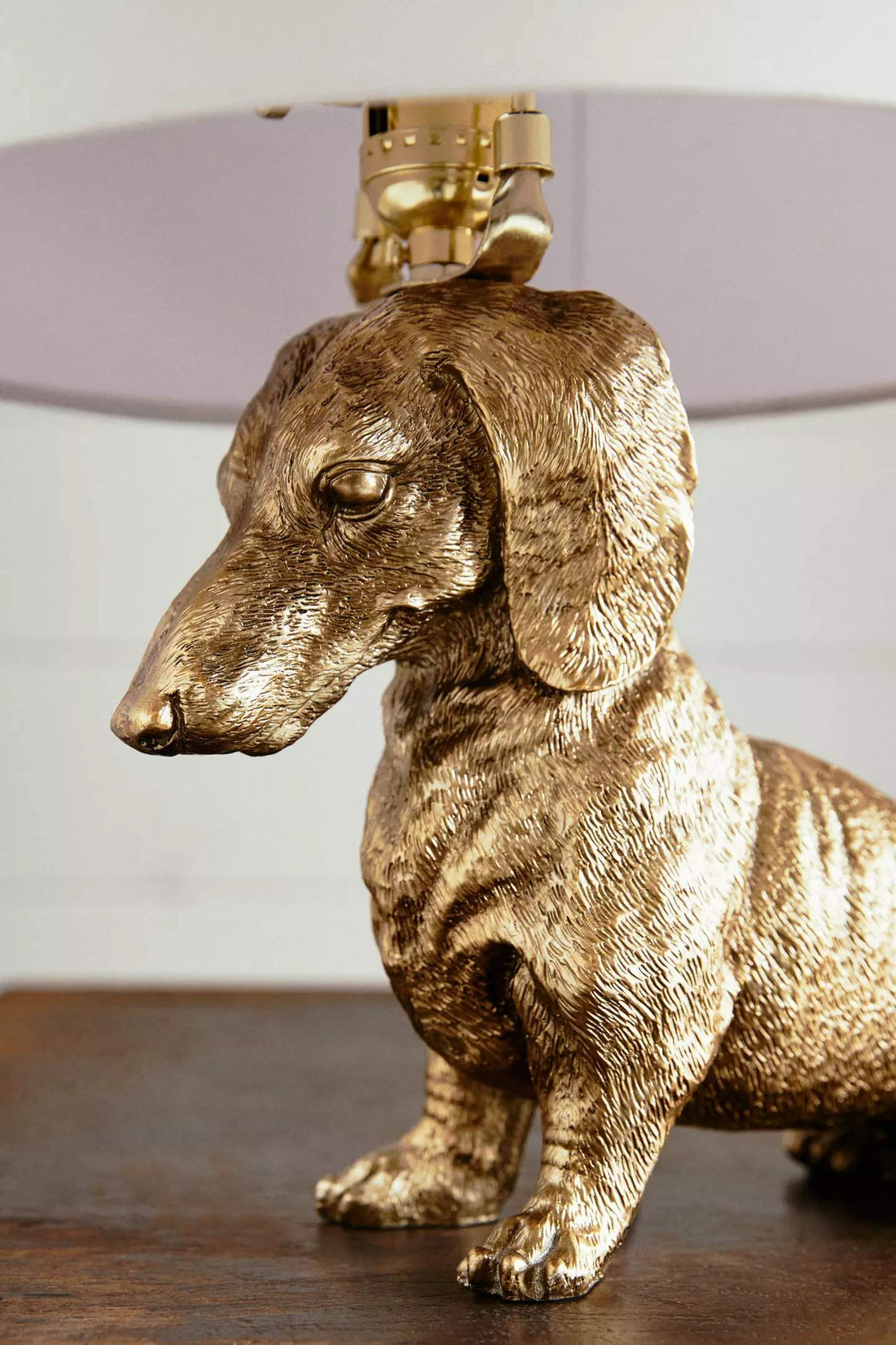 Pawdia Fabric Decorative Table Lamp - Animal Sculpture Bedside Lamp