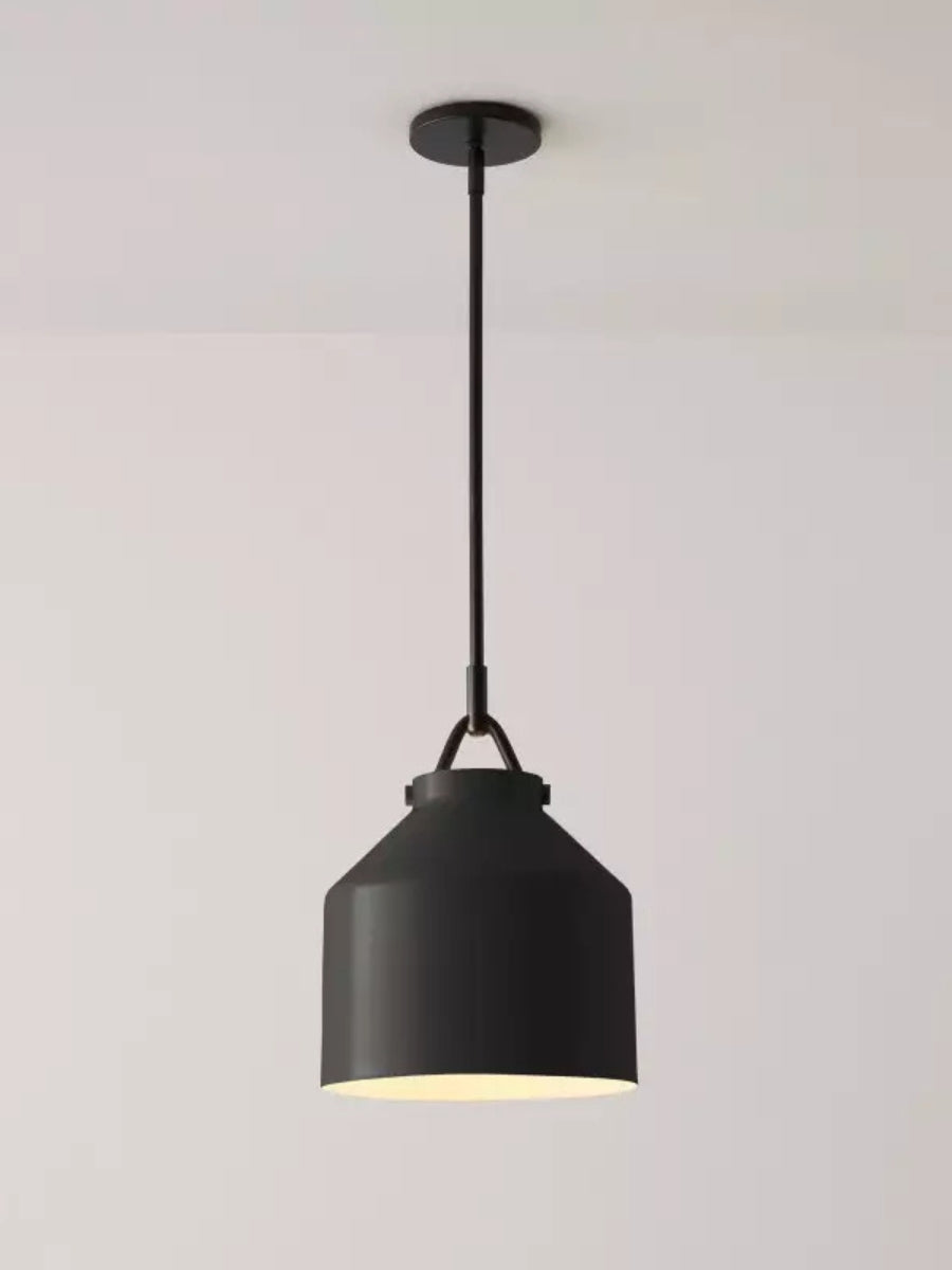 Suspension minimaliste en métal Morandi : un charme doux et subtil