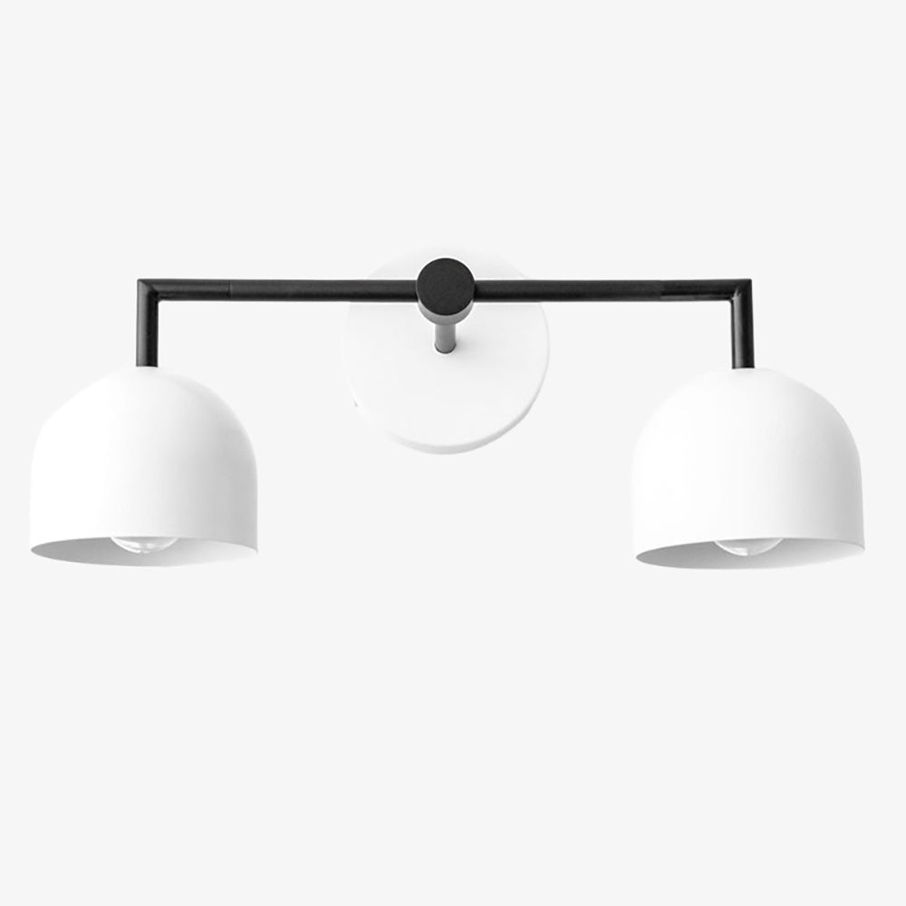 Metio Dome Farmhouse Vanity Wall Light - Modern Domed Sconce