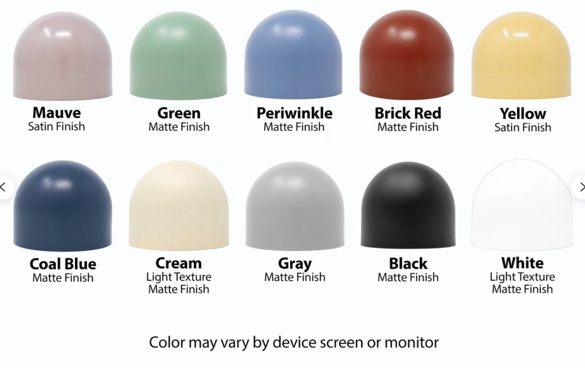 Curva Metal Vintage Wall Sconce  - Elegant Cone Shade for Bedrooms