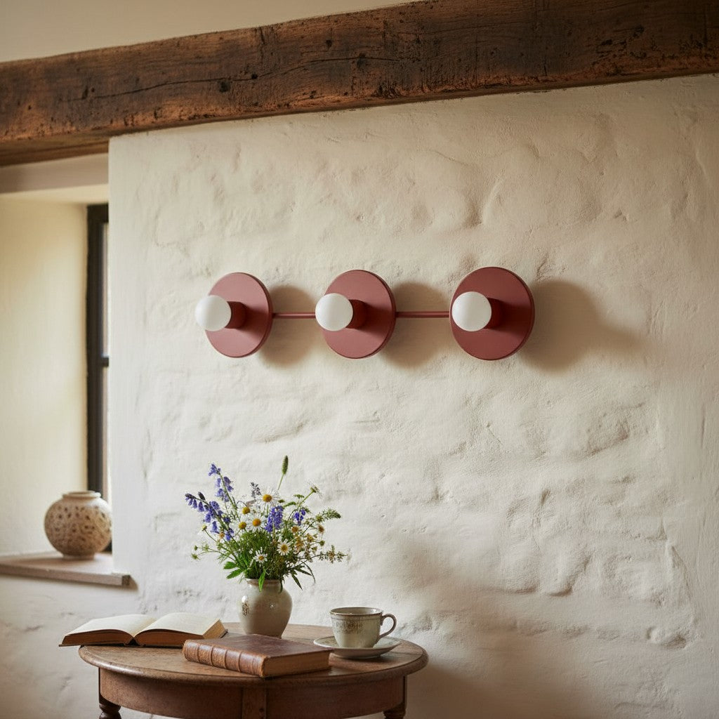 Radiro Globe Modern Colorful Vanity Light - Minimalist Bathroom Fixture in Multiple Finishes