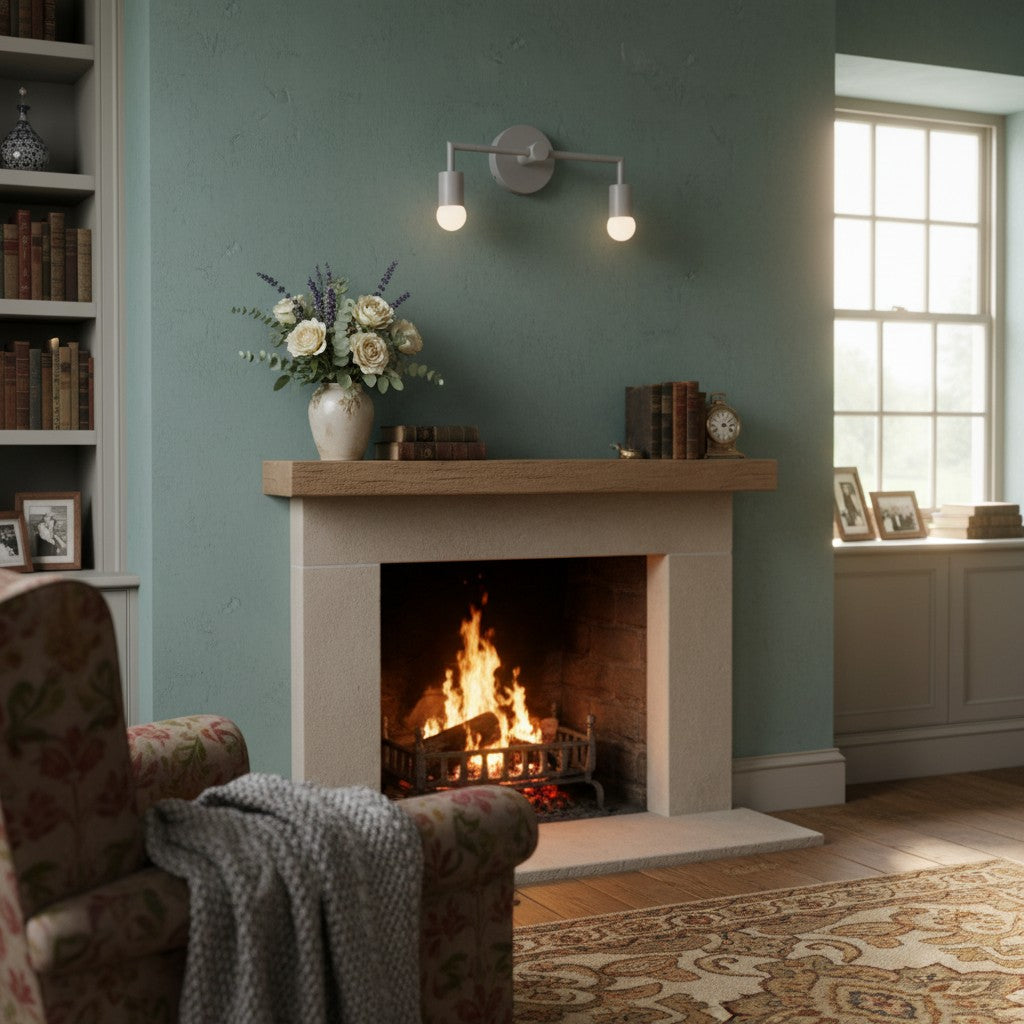 Mobilux Line Colorful Vanity Light - Modern Powder Coated Bathroom Sconce Fixture