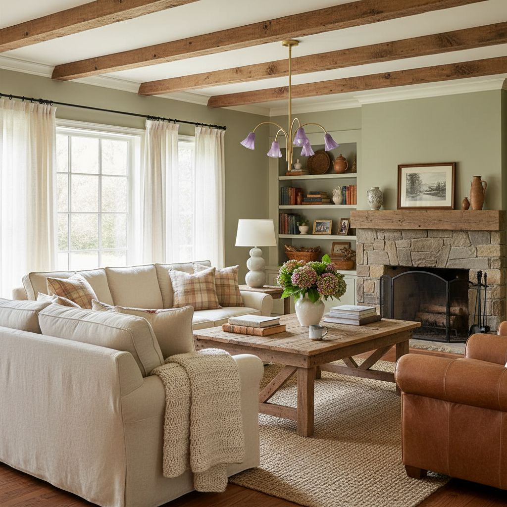 Bellina Modern Romantic Chandelier - Botanical Lily Design with Glass Flowers