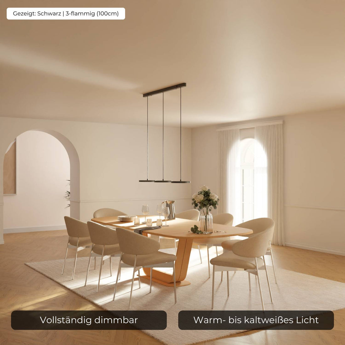 CRI 95 LED Pendant Light by Evanos - Modern Design