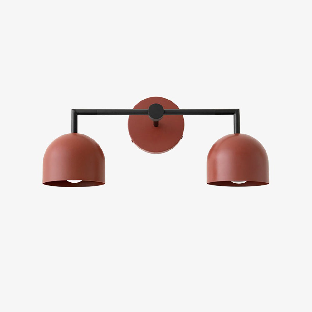 Metio Dome Farmhouse Vanity Wall Light - Modern Domed Sconce