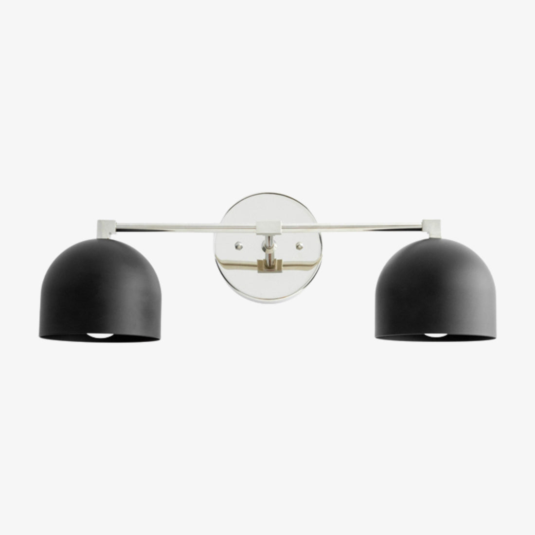 Metio Dome Mid-Century Deep Ball Vanity Lamp - Brass Wall Sconce