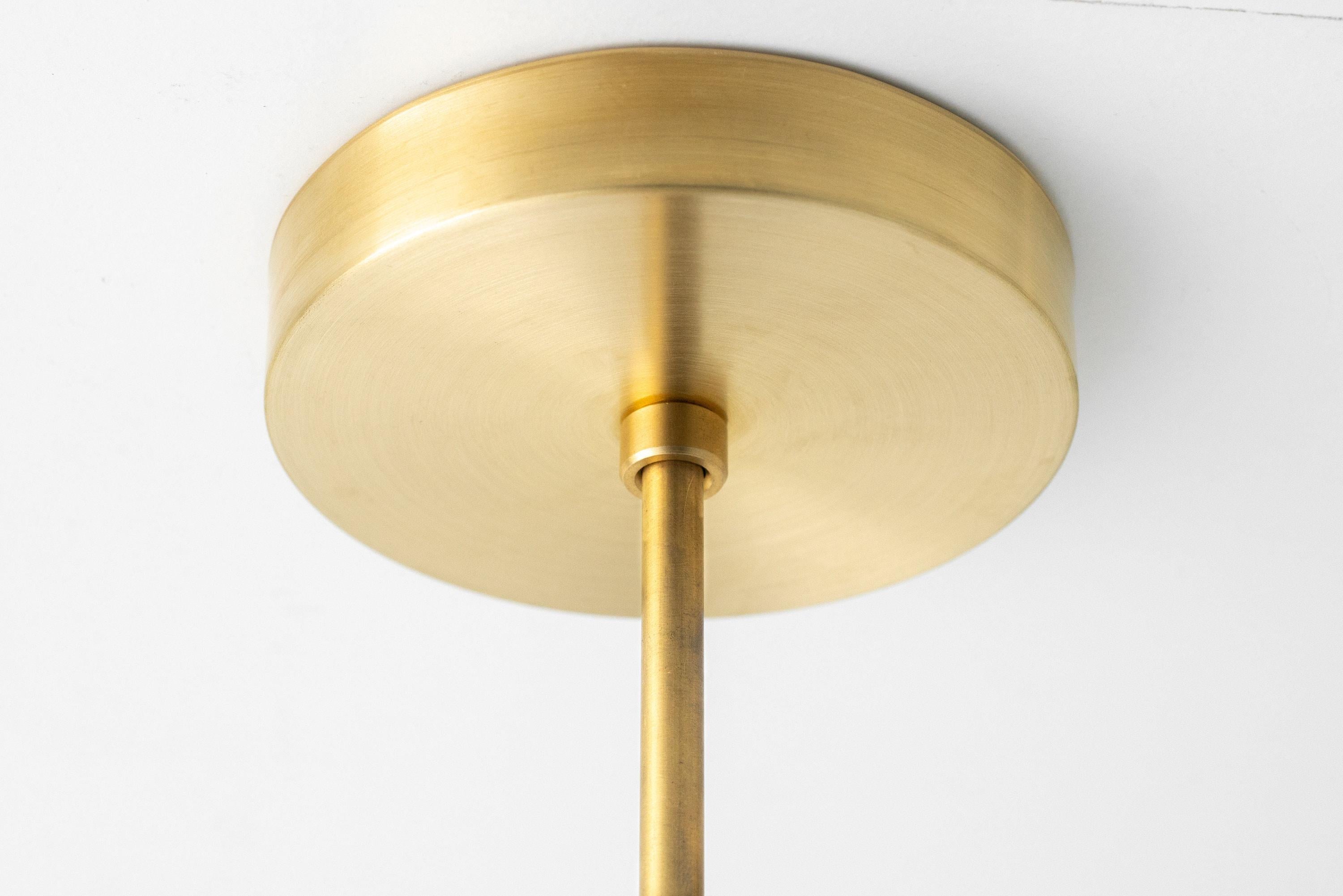 Glorica Glass White Globe Pendant Light - Mid Century Modern Glass Hanging Fixture