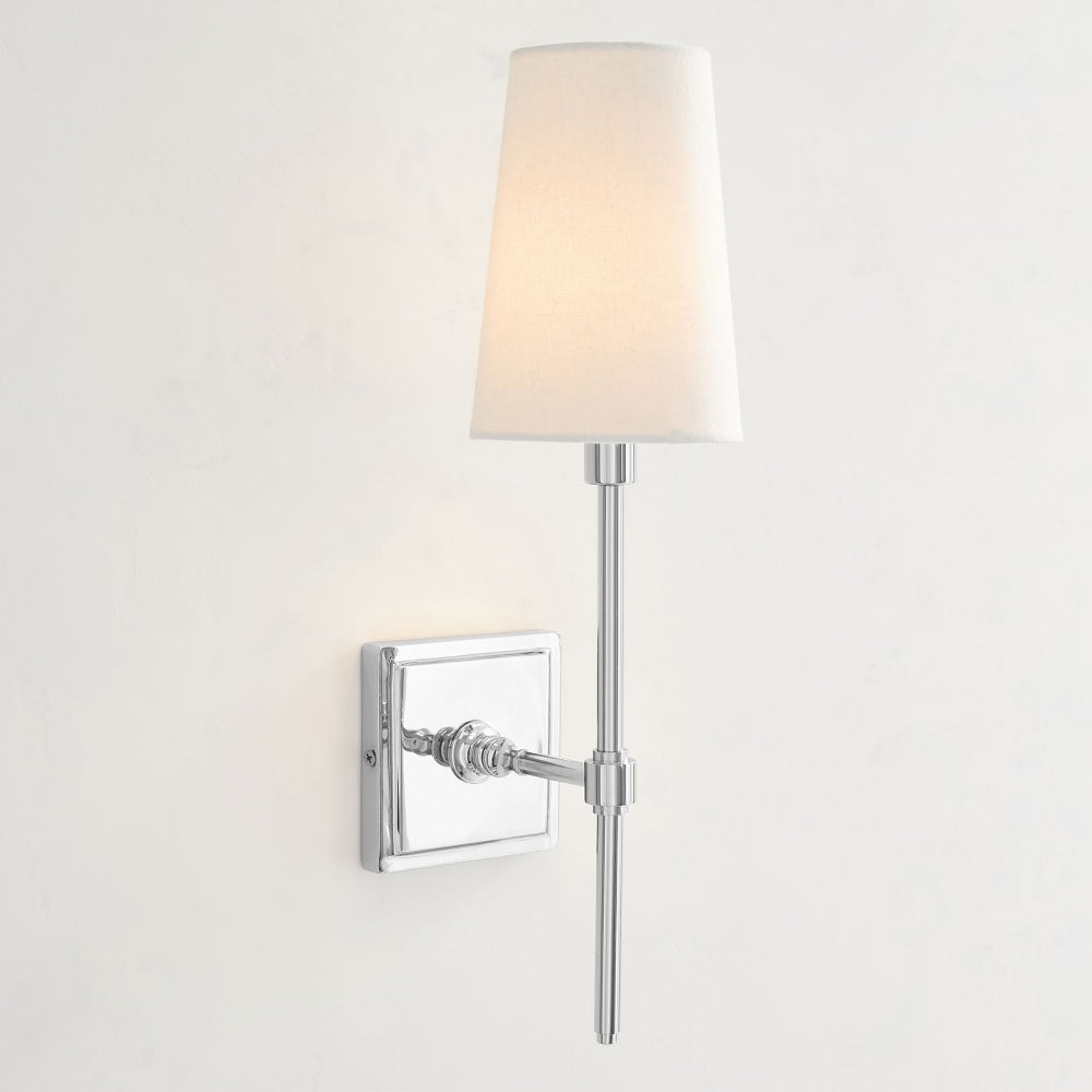 Derlina Multi-Head Wall Lamp - Retro Metal Linen Sconce for Bedroom